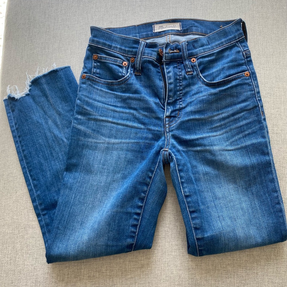 Madewell Demin Cali Boot Jeans size 23